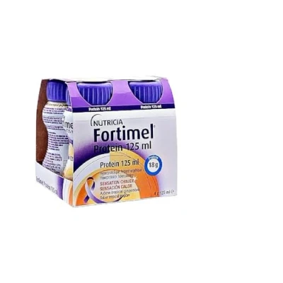 Imagen de Fortimel Protein 4 Botellas 125 Ml Sabor Tropical Jengibre