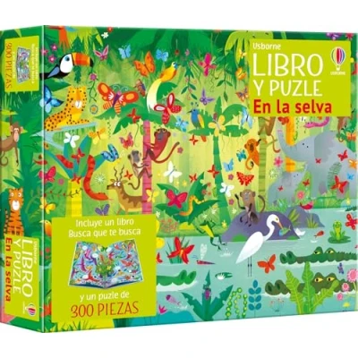 Imagen de En la selva (Libro y puzle)