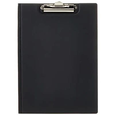 Imagen de Durable 235701 carpeta de bloques (para DIN A4, lámina blanda, abrazadera en la parte superior, 330 x 15.5 235mm) negra