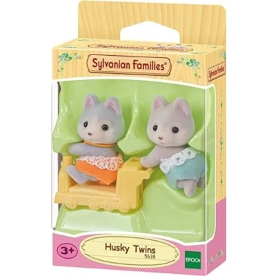 Imagen de Sylvanian Families 5638 Gemelos Husky Casa de muñecas