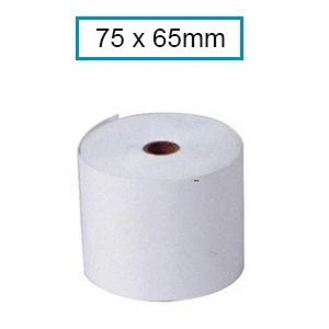 Imagen de Rollo sumadora electro 75 mm ancho x 65 diametro sin bisfenol a