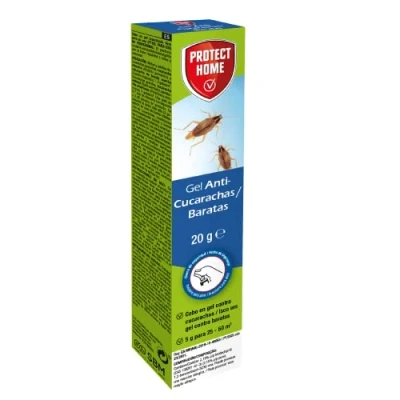 Imagen de PROTECT HOME Gel anticucarachas de acción inmediata, eficacia Total, Sencillo y fácil Usar. Profesional con jeringuilla 20g, 86601117