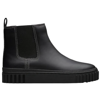 Imagen de Clarks Mayhill Top, Botas Estilo Chelsea Mujer, Piel Negra, 37 EU