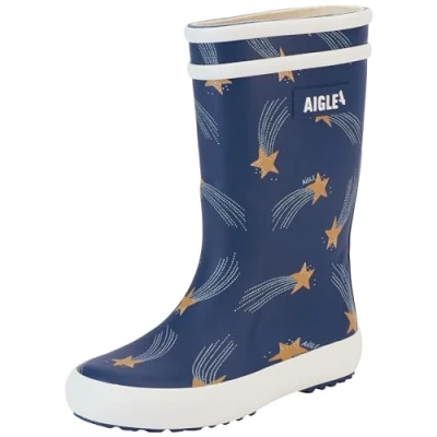 Imagen de Aigle Lolly POP PLAY Unisex Botas de agua para niños, Talla: 26, Gold Zapatos