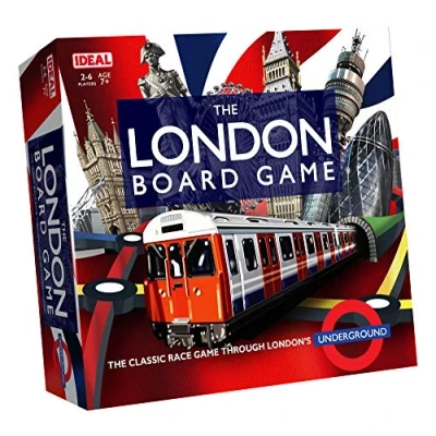 Imagen de Ideal, The London Board Game: Classic Race Game Through London&#039;s Underground!, Games, For 2 6 Players, Ages 7+