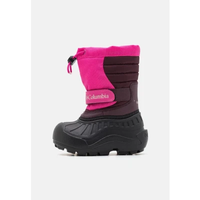 Imagen de Columbia Childrens Powderbug Unisex Botas de snowboard para niños, Talla: 26 2/3, Pink ice/moon Zapatos