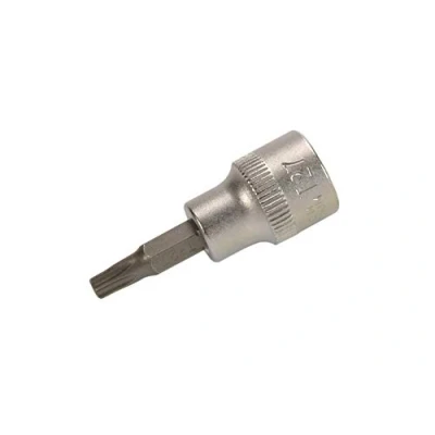 Imagen de BGS 2573 Punta de vaso entrada 10 mm (3/8&quot;) perfil en T (para Torx) con perforación T27