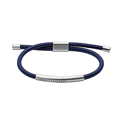 Imagen de Armani Exchange Pulsera Para Hombre, L 160mm 230mm Plata Acero Inoxidable, AXG0064040