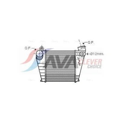 Imagen de PRASCO AIA4200 Intercooler Con acoplamientos rápidos VOLKSWAGEN: Golf 4, 4 Variant, Bora Berlina, SEAT: Leon I Hatchback, Toledo 2 Limousine