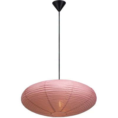 Imagen de Nordlux Pantalla de papel Villo 60 Ø cm, altura 25 rosa