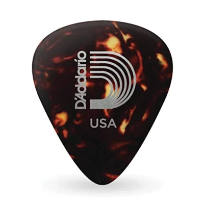 Imagen de D&#039;Addario Planet Waves Classic Celluloid Shell Picks Extra Heavy Gauge Pack of 25