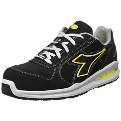 Imagen de DIADORA Run Net AIRBOX Low S3 SRC, Zapatillas Deportivas Hombre, Black/Black, 40 EU