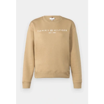 Imagen de Tommy Hilfiger LOGO Sudadera, Mujer, Talla: Small, Classic khaki