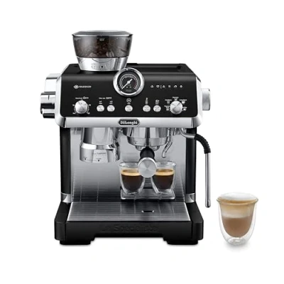 Imagen de De&#039;Longhi La Specialista Opera EC9555.BK, cafetera espresso con molinillo de café integrado, función preparación fría, incluye barra vapor para espumar leche, accesorios juego