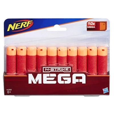 Imagen de Nerf Mega 10 dardos recambios (Hasbro A4368EU6)