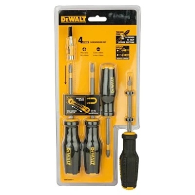 Imagen de DEWALT DWHT62054 0 MAX FIT® Juego de destornilladores 4 piezas