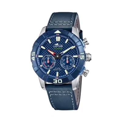Imagen de Lotus Reloj Modelo 18811/3 de la colección Connected, Caja 45 mm Correa Piel Azul para Caballero