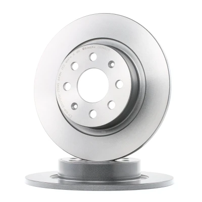 Imagen de BREMBO COATED DISC LINE 08.9460.11 Disco de freno 264 10 4 macizo revestido con tornillos FIAT: Grande Punto Hatchback, Evo Hatchback norauto,