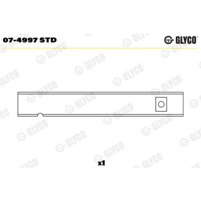 Imagen de GLYCO 07 4997 STD Casquillo, balancín