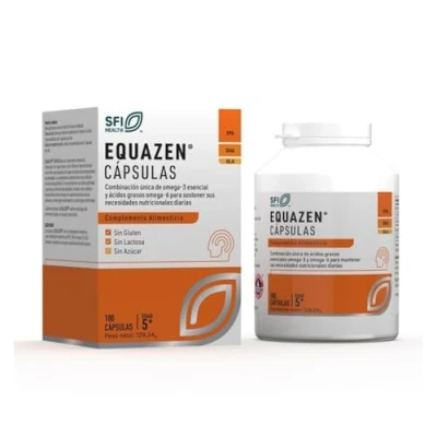 Imagen de Vitae EQUAZEN (EyeQ) 180 cápsulas Combinación única de Omega 3 y 6 Alto poder nutricional (EPA, DHA GLA) Desarrollo cognitivo