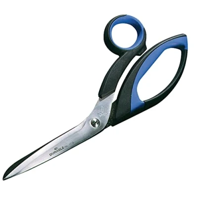 Imagen de Durable 171801 Tijeras universales Supercut, 20 cm (8 pulgadas), negro/azul