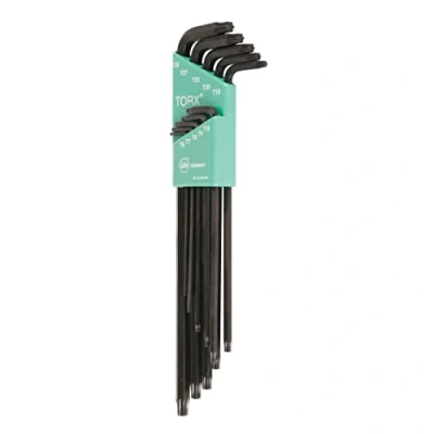 Imagen de Wiha 36698 Torx Juego de llaves en L, 10 piezas