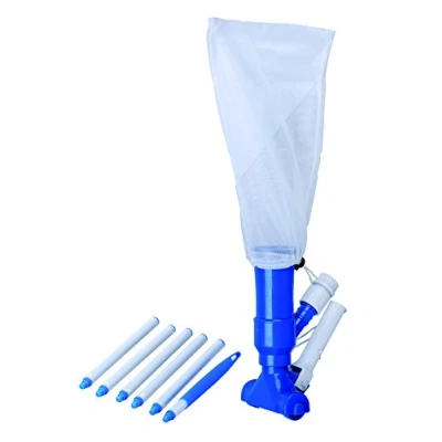 Imagen de Steinbach 061170BX Limpieza de la Piscina dúo Limpiador Pisos, con el mástil Aluminio 1,5 mm (Venturi Principio), para Barra telescópica, Multicolor, 135x50