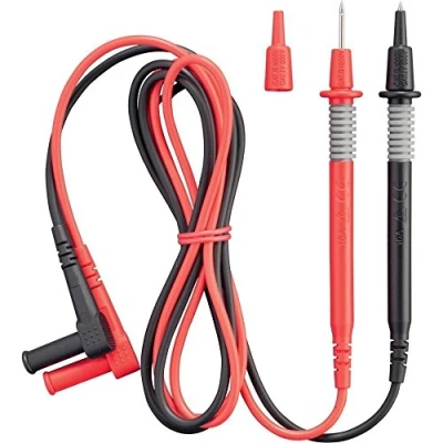 Imagen de Benning Sonda ancho seguridad puntas de prueba, rojo/negro, multicolor, 044146