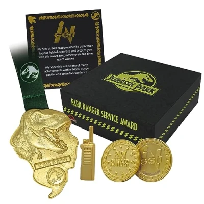 Imagen de Kit Regalo Jurassic Park Ranger Service Edicion Limitada