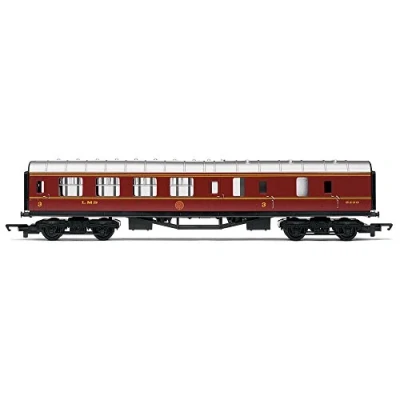 Imagen de Hornby, Tren LMS, vagón tercero con freno, era 3