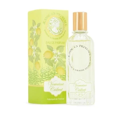 Imagen de JEANNE en PROVENCE Perfume para mujer Verveine Cédrat Eau de parfum Botella spray 60 ml Fabricado Francia Grasse