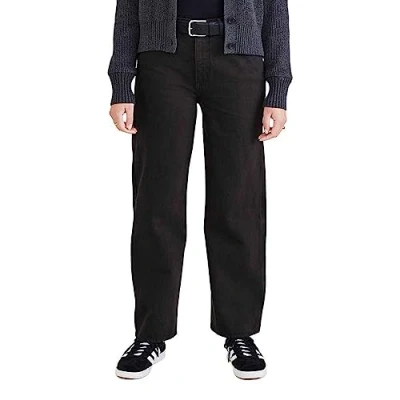 Imagen de Dockers High Waist Jean Cut Straight, Jeans para Mujer, Negro (Black Garment Dye), 28W
