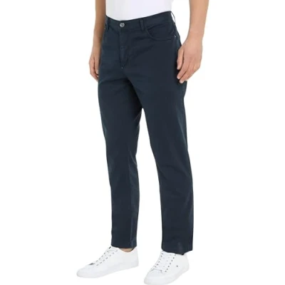 Imagen de Tommy Hilfiger 5Pkt Denton Structure Gmd MW0MW33908 Pantalones de Cinco Bolsillos, Azul (Desert Sky), 30W / 32L para Hombre
