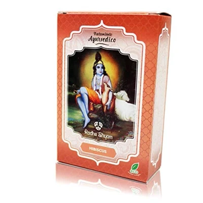 Imagen de Radhe Shyam 3502400 Hibiscos Tratamiento Capilar Natural 1 Unidad, 100 ml