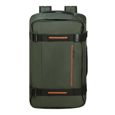 Imagen de American Tourister Urban Track Mochila de viaje, 55 cm, 44 L, Verde (Dark Khaki)