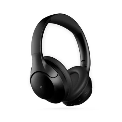 Imagen de Auriculares Inalámbricos Ksix Odissey, Anc + Enc, Micrófono, 30h, Llamadas, Cable Jack 3,5 Mm, Estuche, Negro