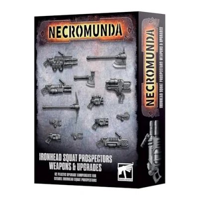 Imagen de Games Workshop Warhammer Necromunda: Squats Prospectors Armas y mejoras (sentadillas Ironhead)