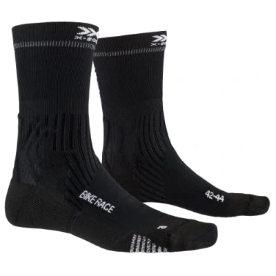 Imagen de X Socks Bike Race 4.0, Calcetines, Unisex adulto, Opal Black/Eat Dust, 45 47