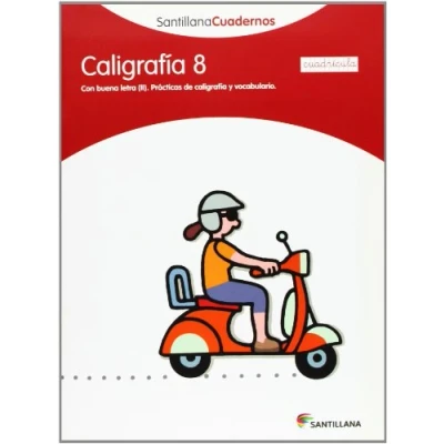 Imagen de CALIGRAFIA 8 CUADRICULA SANTILLANA CUADERNOS
