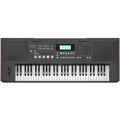 Imagen de Teclado arreglista electrónico Roland E X50 Fácil de usar Altavoces estéreo Bluetooth Sonidos profesionales Entrada micro Función acompañamiento automático