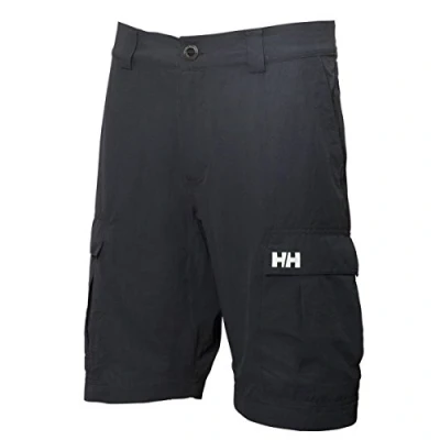 Imagen de Helly Hansen Hombre Pantalón Corto HH Cargo Secado Rápido, 38, Azul marino