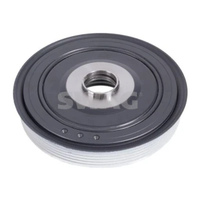 Imagen de SWAG 62 92 6334 Polea de cigüeñal 6PK 153 5 para CITROËN: Xsara Hatchback, C3 I Coupé, PEUGEOT: 206 307 Hatchback