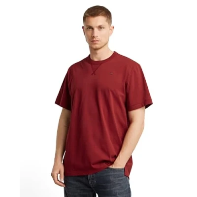 Imagen de G STAR RAW Camiseta Nifous, Rojo (Dry Red D24449 336 5298), L Hombres