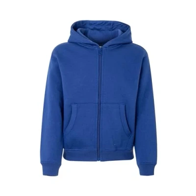Imagen de Mukua Byron Kids, Sudadera niños con cremallera y capucha, color Royal Blue, Talla 1/2