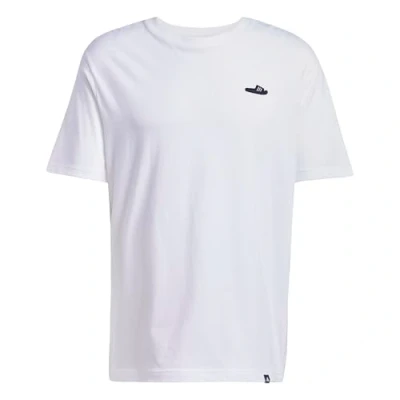 Imagen de adidas Hombre Lounge Slide Graphic T Shirt, White, XXL