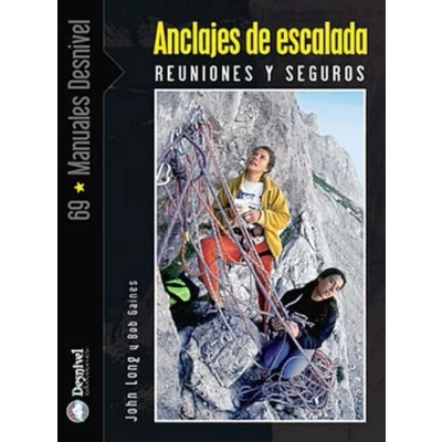 Imagen de Anclajes de escalada. Reuniones y seguros (Manuales escalada Desnivel)