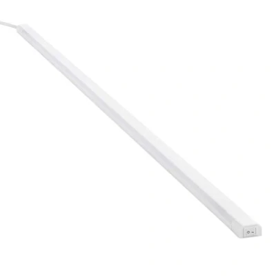 Imagen de SEBSON® LED bajo mueble 80cm, Tiras de luz con enchufe y interruptor, blanco neutro 4000K, 12W Equivale a 60W, 1000 Lumen, 230V, IP20, 24x13x800mm