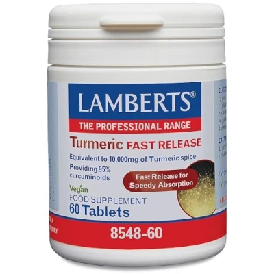 Imagen de Lamberts Cúrcuma De Liberación Rápida 60 Unidades 90 g, unidad, 1