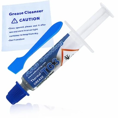 Imagen de AABCOOLING Thermal Grease 3 1g 8,5W/mK Eficiente Pasta Térmica PC, Plata Para Portátiles, Disipador, Cualquier Ventilador de CPU, Masa Termica