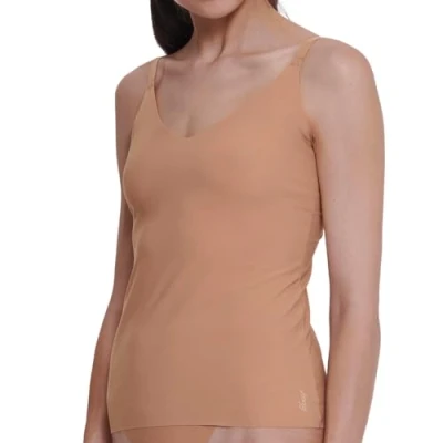 Imagen de sloggi Zero Feel 2.0 Spaghetti Top, Shirts para Mujer, Nostalgic Brown, S